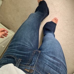 Flying Monkey Dark Wash Flare Jeans